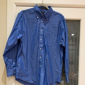 Nordstrom Classic Blue Dress Shirt